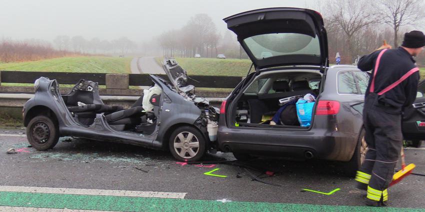 Dode bij aanrijding op N34