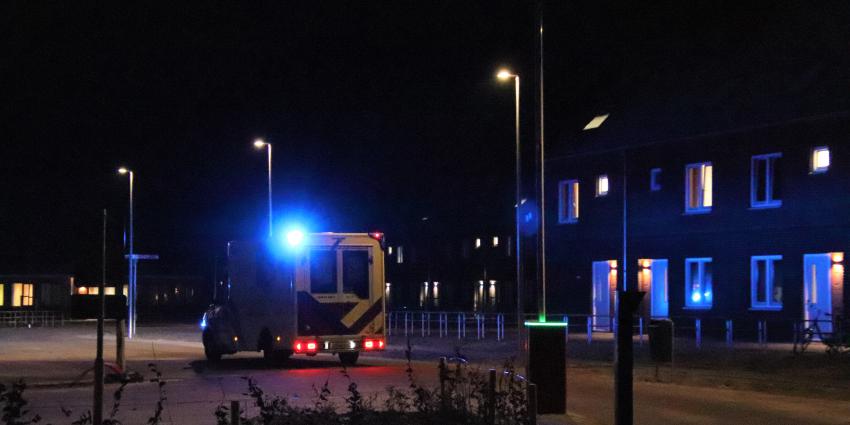 Ambulance komt ter plaatse
