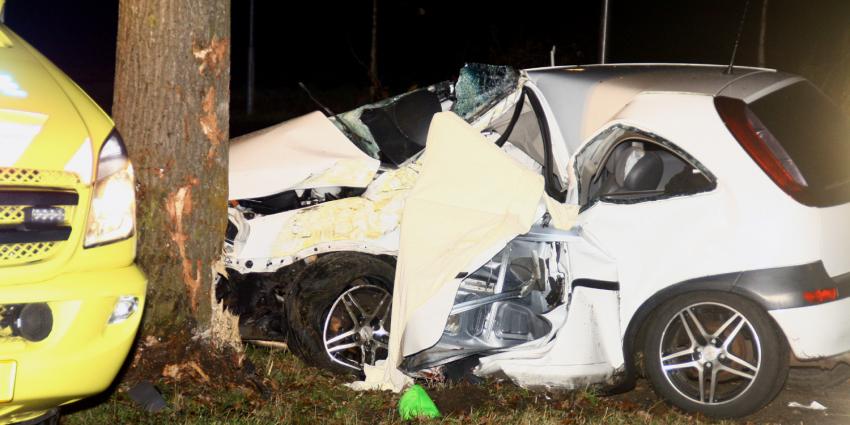 Automobilist (19) overleden na botsing tegen boom | Henk Brunink