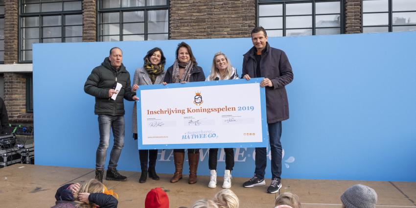 Koningsspelen in het teken van water drinken