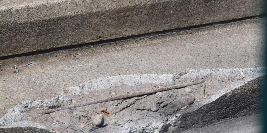 Schade door explosief in Amsterdam