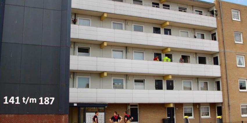 Gewonde na keukenbrand