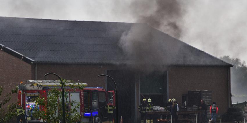Brand in loods buitengebied Sint-Oedenrode