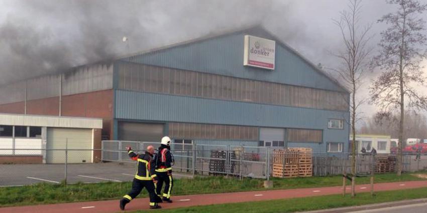 Grote brand in loods Groningen | Tim Kuiper
