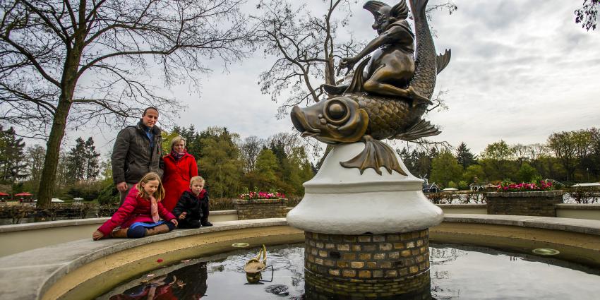 Wensbron Efteling voor 30ste keer geleegd - 420 kilo munten