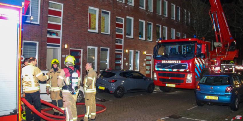 Uitslaande woningbrand in Rotterdam
