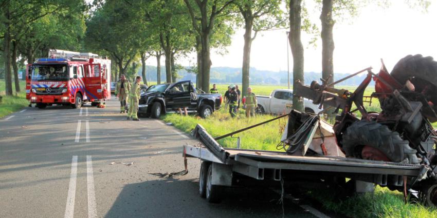 Gewonde bij aanring bij De Groeve