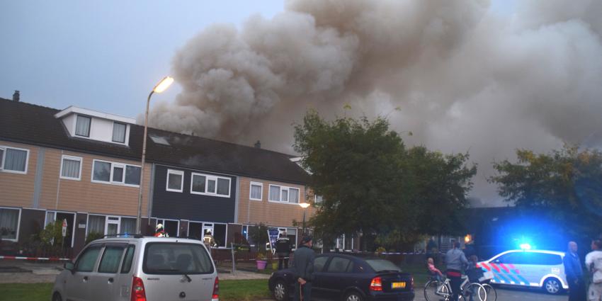 Grote brand in Hollandscheveld