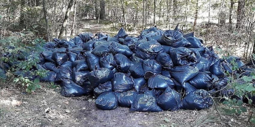drugsafval, gevonden, bos, exloo