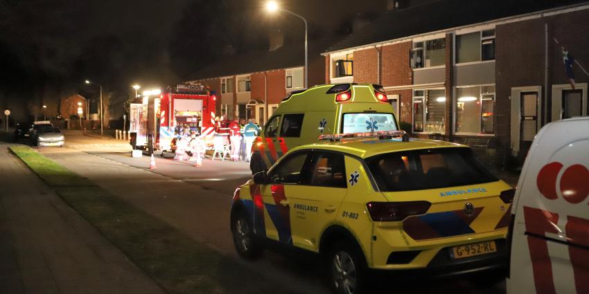 Hulpdiensten ter plaatse