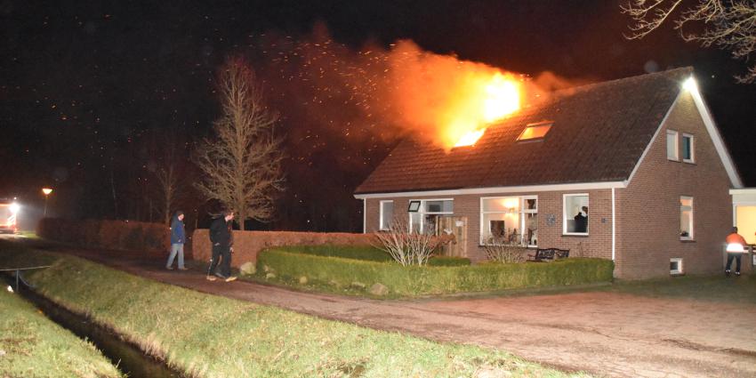 Woningbrand Noordscheschut