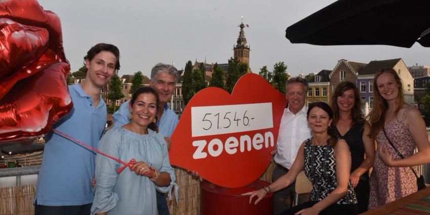 Bezoekers Vierdaagse doneren 51.546 zoenen aan ziek kind