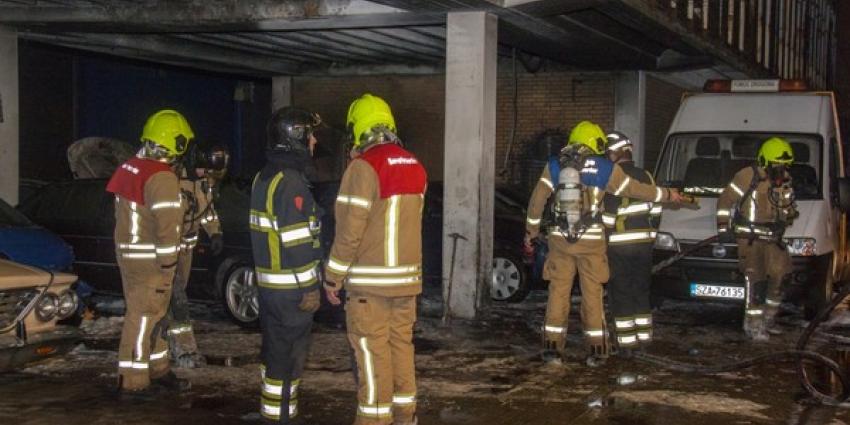 Vijf auto's in brand gestoken in Vlaardingen 