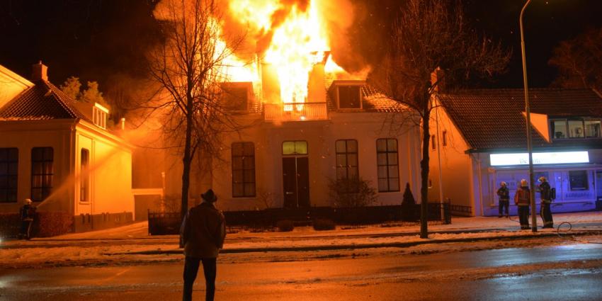 Uitslaande brand in Sappemeer 