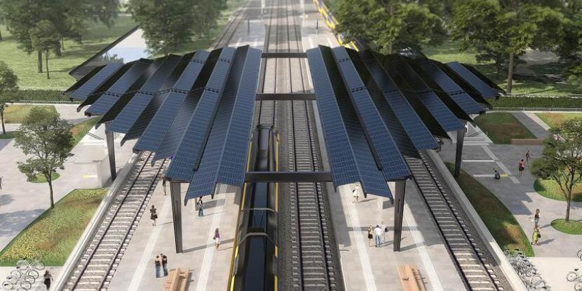 Delft krijgt eerste energieneutrale treinstation van Nederland