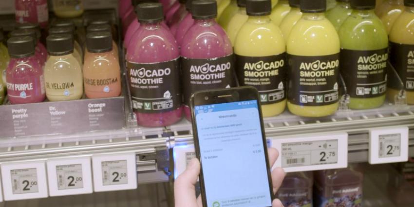 Bij AH pin- en kassaloos shoppen