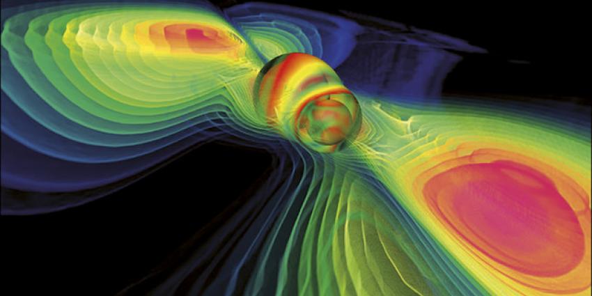 Zwaartekrachtsgolven gedetecteerd 100 jaar na Einsteins voorspelling