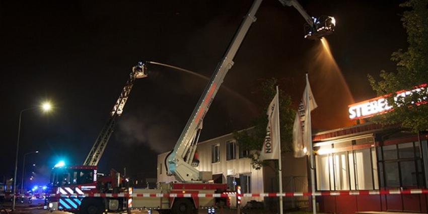 Grote brand in Den Bosch | Persburo Sander van Gils | www.persburausandervangils.nl