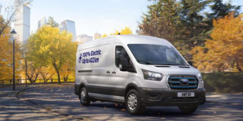 Ford E-Transit met extra grote actieradius