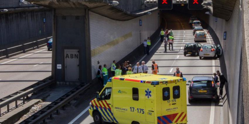 Foto ongeval Beneluxtunnel | Flashphoto | www.flashphoto.nl