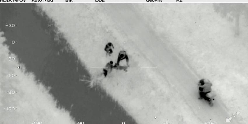 arrestatie politiehelikopter