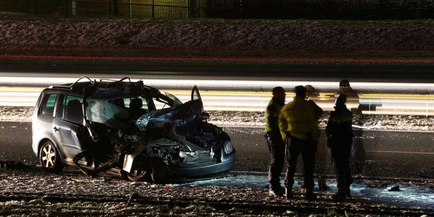 Zwaargewonde bij ernstig verkeersongeval snelweg A50 bij Son