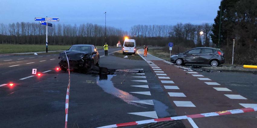 Politieonderzoek ongeval drie auto’s N618 in Sint-Oedenrode
