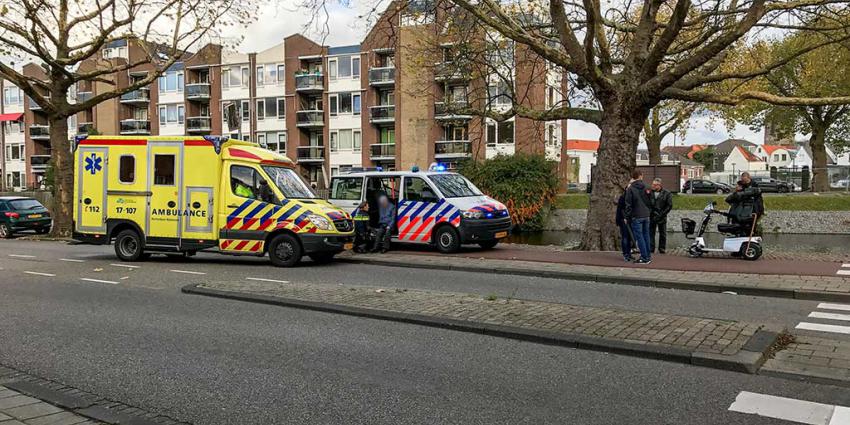 Man in scootmobiel aangereden, dader spoorloos