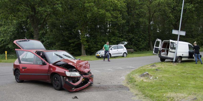 Flinke aanrijding 2e Exloërmond