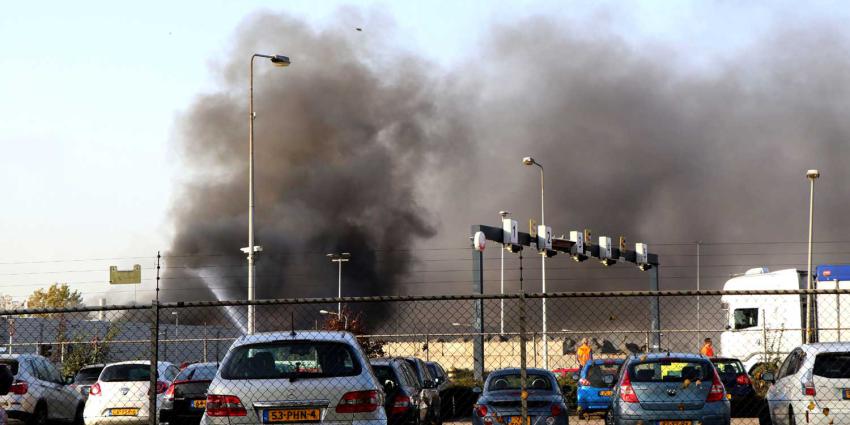 Zeer grote brand bij afvalverwerking AEB Amsterdam