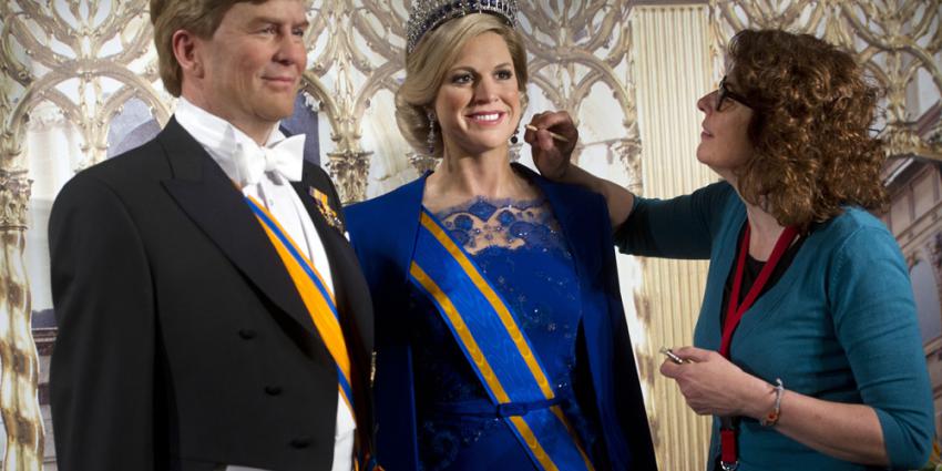 Foto van wassen beelden koning en koningin | Madame Tussauds