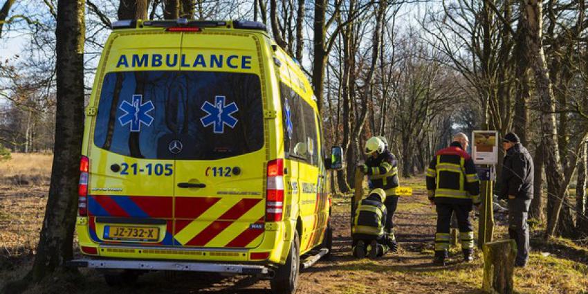 Amazone van paard gevallen in natuurgebied bij Boxtel, ambulance kan niet door toegangspoort