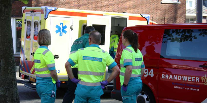 ambu-brandweerman-gewond