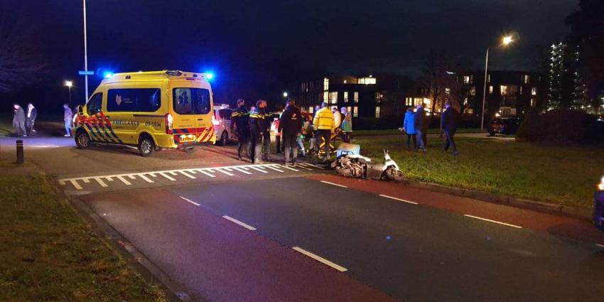 ambulance-pizzabezorger-scooter