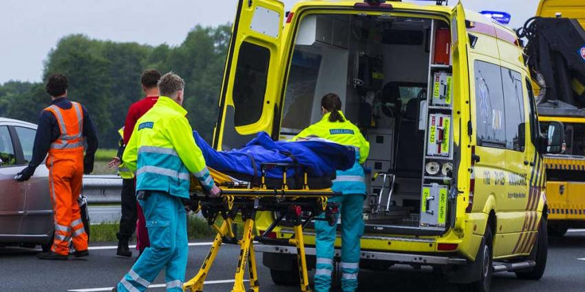 Meerdere gewonden na botsing A2 bij Boxtel