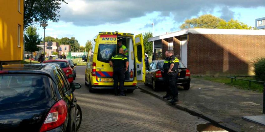  Heli vliegt uit voor medische hulp baby Schiedam