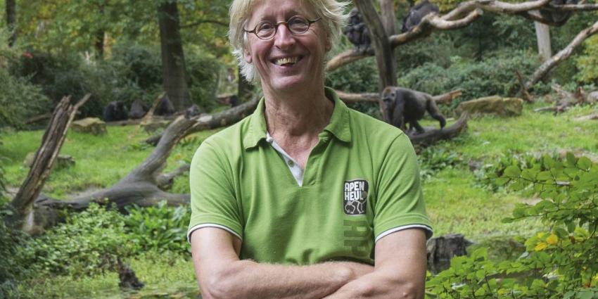 Gorillaverzorger Frans Keizer na 40 jaar Apenheul met pensioen