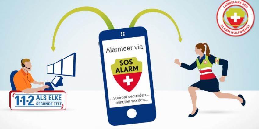 SOS Alarm hulpdienst app geen initiatief van overheid