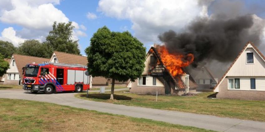brand, vakantiepark, woning, nieuwediep