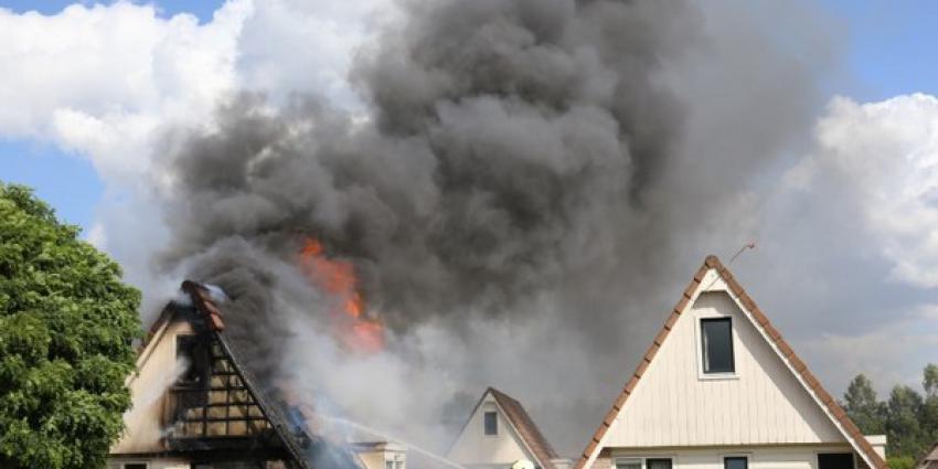 brand, vakantiepark, woning, nieuwediep