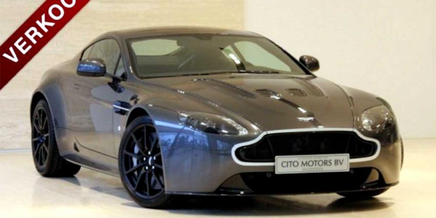  '2e hands' Aston Martin Max Verstappen met 4.128 km op teller al verkocht