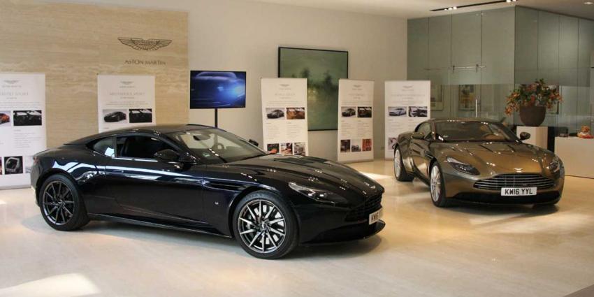 Veel belangstelling voor première Aston Martin DB11 in Eindhoven