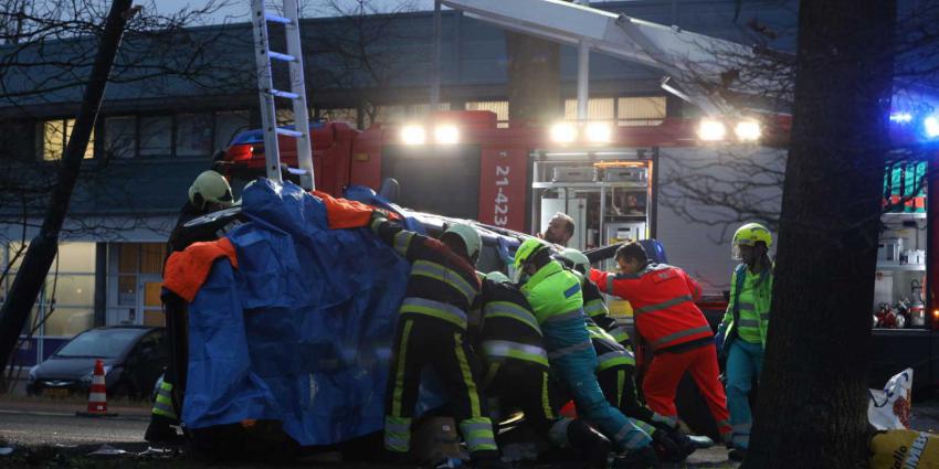 Gewonde bij ongeval op Laagstraat in Vught