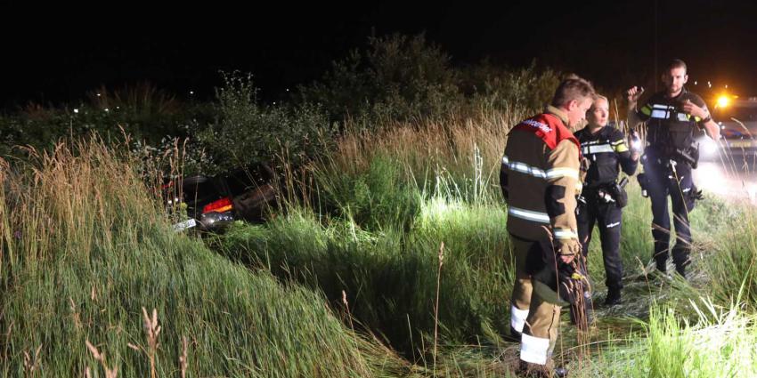 auto-droge-sloot-bocht