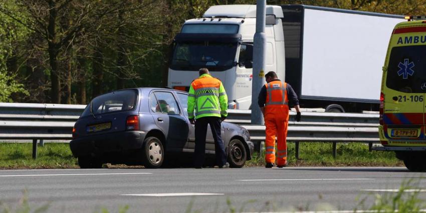 Vrouw gewond bij ongeval op snelweg A2 bij Liempde