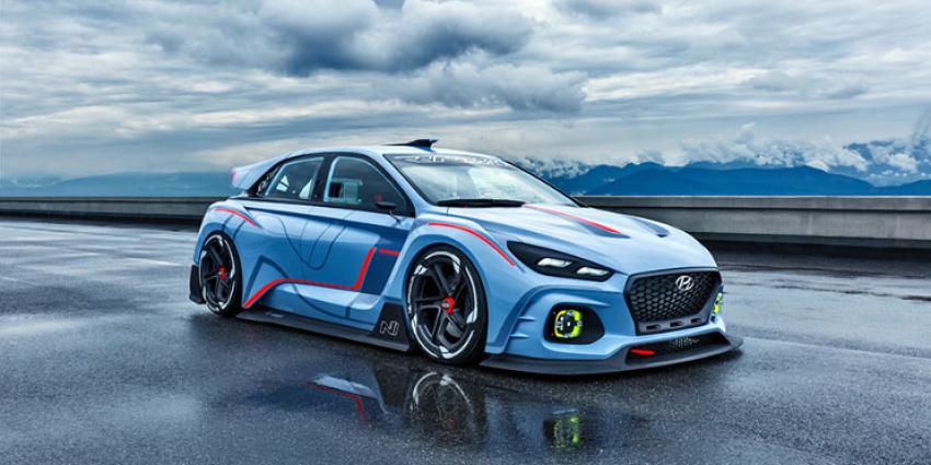Hyundai RN30 concept op Autosalon van Parijs