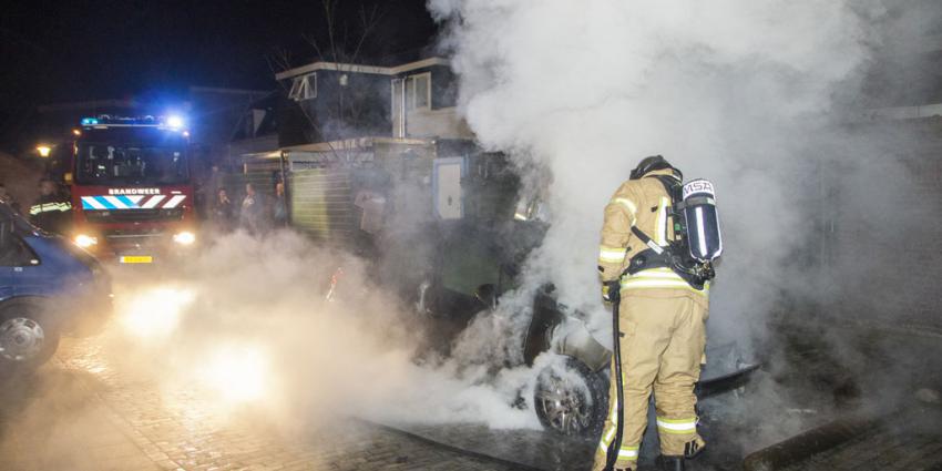 Drie verdachten van brandstichting auto's aangehouden