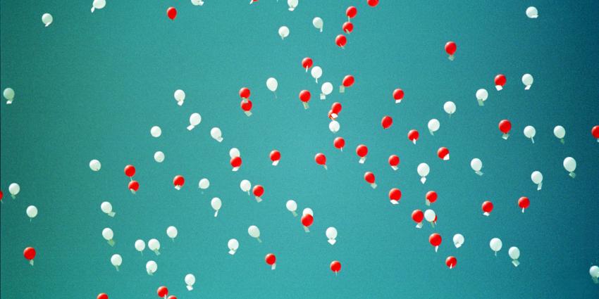 Foto van ballonnen koningsvaart | fbf