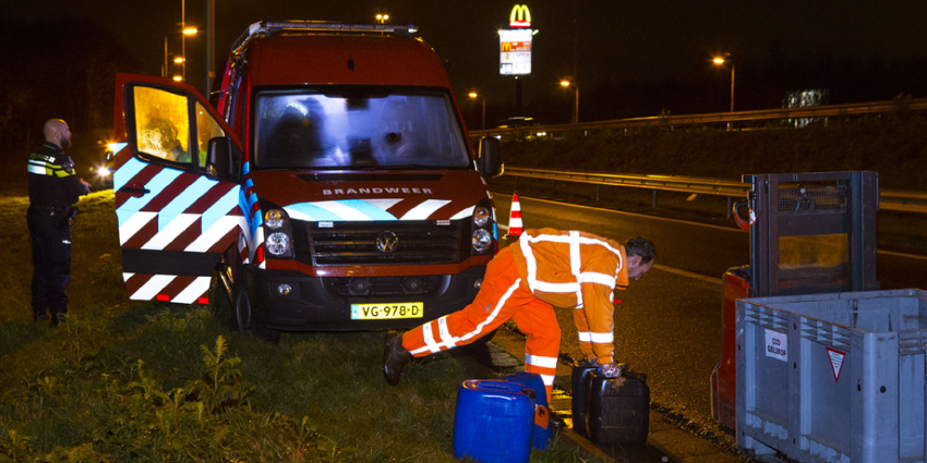 Agenten onwel bij onderzoek dumping drugsafval