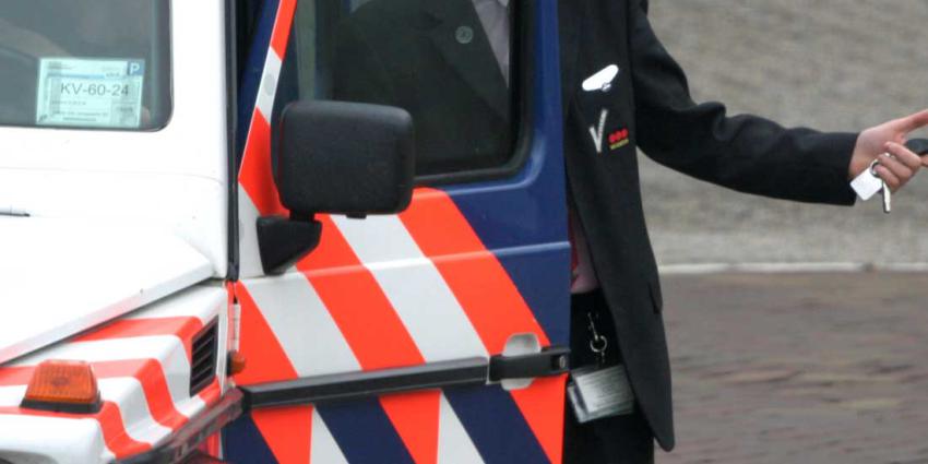 deel parkeergarage, afzetten, vondst, verdacht pakketje, eod, 